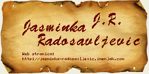 Jasminka Radosavljević vizit kartica